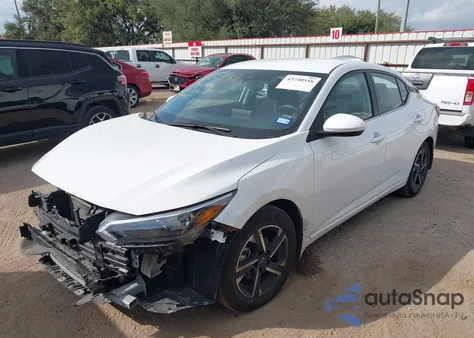 2025 Nissan Sentra Sv z USA, uszkodzony, nr VIN 3N1AB8CV9SY259585